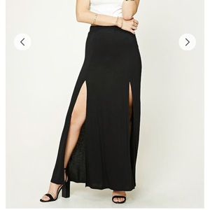 Black Maxi Skirt